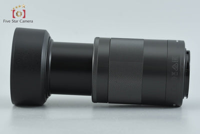 【中古】Canon キヤノン EF-M 55-200mm f/4.5-6.3 IS STM ブラック