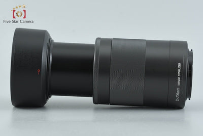 【中古】Canon キヤノン EF-M 55-200mm f/4.5-6.3 IS STM ブラック