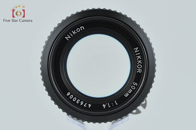 【中古】Nikon ニコン Ai NIKKOR 50mm f/1.4
