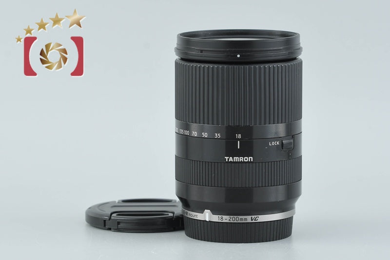 【中古】TAMRON タムロン B011 18-200mm f/3.5-6.3 Di III VC ブラック キヤノンEF-Mマウント用