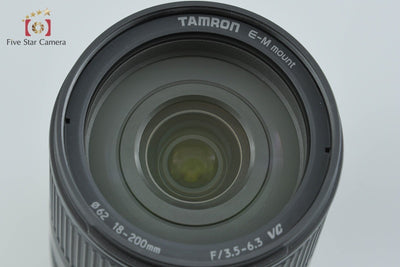 【中古】TAMRON タムロン B011 18-200mm f/3.5-6.3 Di III VC ブラック キヤノンEF-Mマウント用