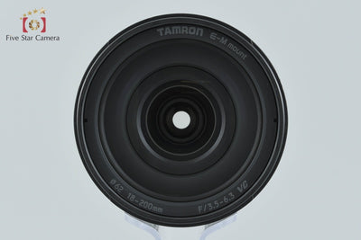 【中古】TAMRON タムロン B011 18-200mm f/3.5-6.3 Di III VC ブラック キヤノンEF-Mマウント用