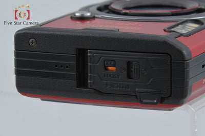 【中古】OLYMPUS オリンパス TOUGH TG-6 レッド コンパクトデジタルカメラ シャッター回数僅少