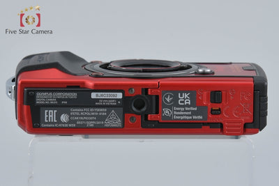 【中古】OLYMPUS オリンパス TOUGH TG-6 レッド コンパクトデジタルカメラ シャッター回数僅少