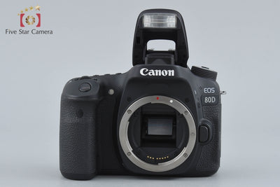 【中古】Canon キヤノン EOS 80D デジタル一眼レフカメラ 元箱付き