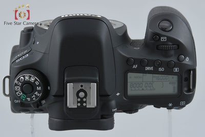【中古】Canon キヤノン EOS 80D デジタル一眼レフカメラ 元箱付き