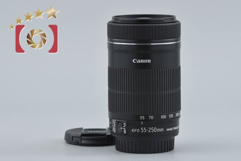 【中古】Canon キヤノン EF-S 55-250mm f/4-5.6 IS STM