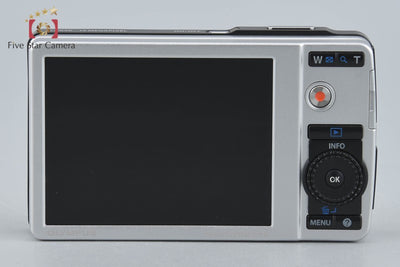 【中古】OLYMPUS オリンパス μ-7040 チタニウムシルバー コンパクトデジタルカメラ