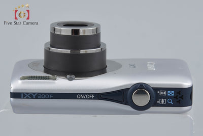 【中古】Canon キヤノン IXY 200F シルバー コンパクトデジタルカメラ 元箱付き