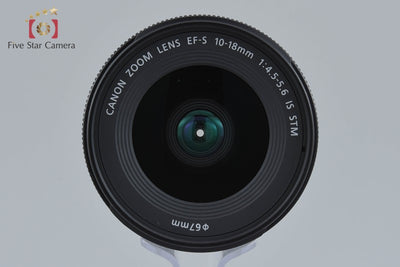 【中古】Canon キヤノン EF-S 10-18mm f/4.5-5.6 IS STM