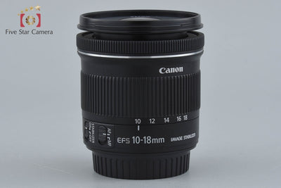【中古】Canon キヤノン EF-S 10-18mm f/4.5-5.6 IS STM