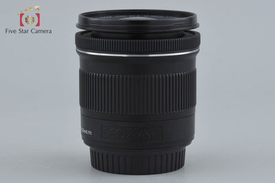 【中古】Canon キヤノン EF-S 10-18mm f/4.5-5.6 IS STM
