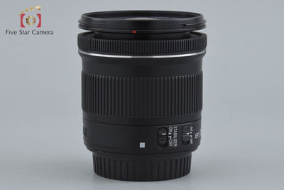 【中古】Canon キヤノン EF-S 10-18mm f/4.5-5.6 IS STM