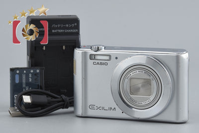 【中古】CASIO カシオ EXILIM EX-ZS180 シルバー コンパクトデジタルカメラ