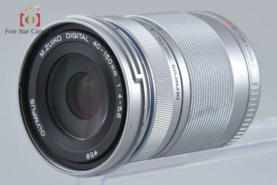【中古】OLYMPUS オリンパス M.ZUIKO DIGITAL ED 40-150mm f/4-5.6 R シルバー