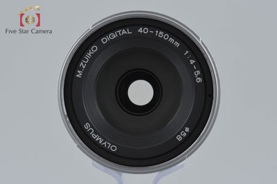 【中古】OLYMPUS オリンパス M.ZUIKO DIGITAL ED 40-150mm f/4-5.6 R シルバー