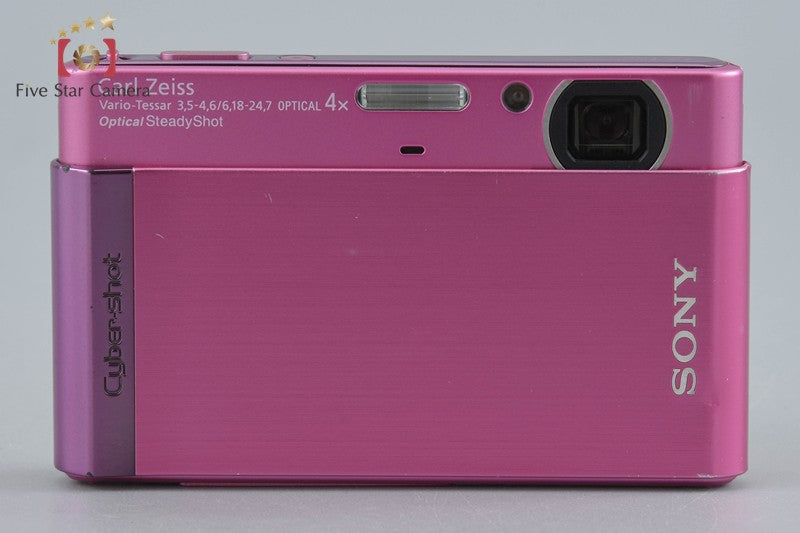 中古】SONY ソニー Cyber-shot DSC-T90 ピンク デジタルスチルカメラ