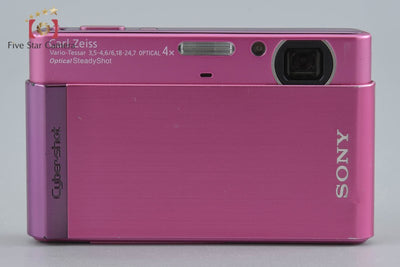 【中古】SONY ソニー Cyber-shot DSC-T90 ピンク デジタルスチルカメラ