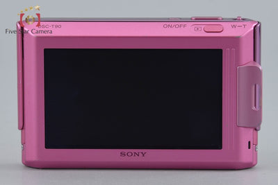 【中古】SONY ソニー Cyber-shot DSC-T90 ピンク デジタルスチルカメラ