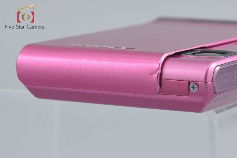 中古】SONY ソニー Cyber-shot DSC-T90 ピンク デジタルスチルカメラ
