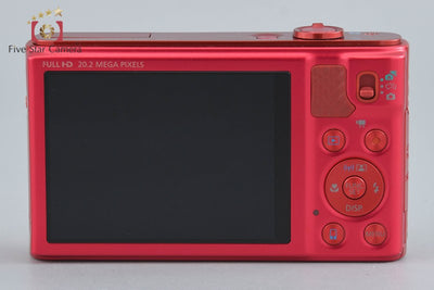 【中古】Canon キヤノン PowerShot SX610 HS レッド コンパクトデジタルカメラ