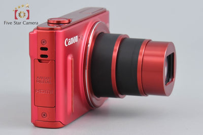 【中古】Canon キヤノン PowerShot SX610 HS レッド コンパクトデジタルカメラ