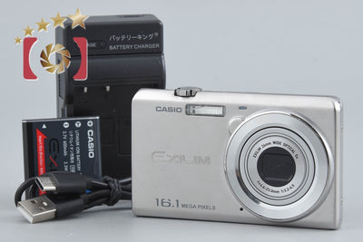 【中古】CASIO カシオ EXILIM EX-ZS12 シルバー コンパクトデジタルカメラ