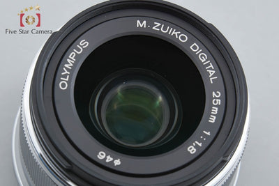 【中古】OLYMPUS オリンパス M.ZUIKO DIGITAL 25mm f/1.8 シルバー