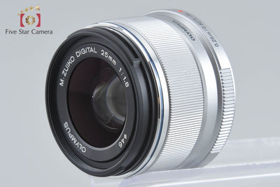 【中古】OLYMPUS オリンパス M.ZUIKO DIGITAL 25mm f/1.8 シルバー