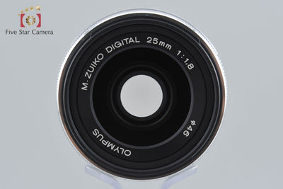 【中古】OLYMPUS オリンパス M.ZUIKO DIGITAL 25mm f/1.8 シルバー