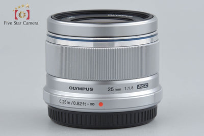【中古】OLYMPUS オリンパス M.ZUIKO DIGITAL 25mm f/1.8 シルバー