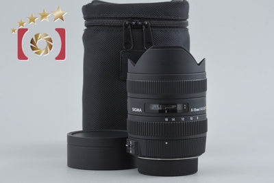 【中古】SIGMA シグマ 8-16mm f/4.5-5.6 DC HSM ニコン用