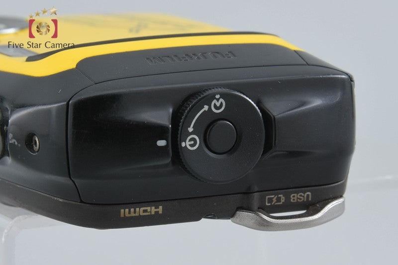 中古】FUJIFILM 富士フイルム FINEPIX XP140 イエロー コンパクト