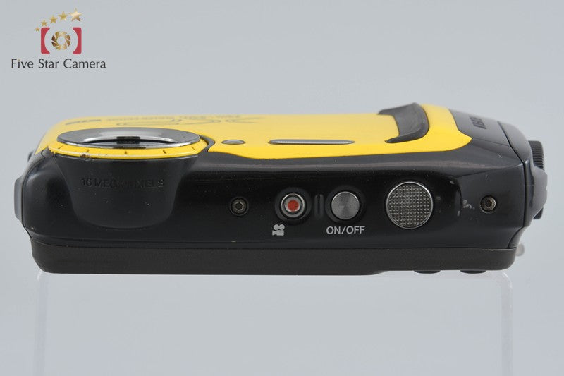 中古】FUJIFILM 富士フイルム FINEPIX XP140 イエロー コンパクト