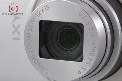 【中古】Canon キヤノン IXY 650 シルバー コンパクトデジタルカメラ 元箱付き