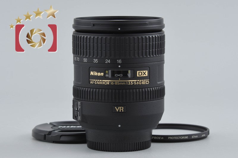 【中古】Nikon ニコン AF-S DX NIKKOR 16-85mm f/3.5-5.6 G ED VR