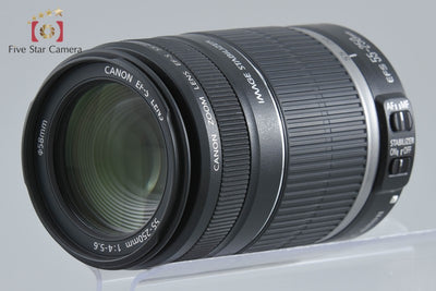 【中古】Canon キヤノン EF-S 55-250mm f/4-5.6 IS