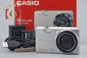 【中古】CASIO カシオ EXILIM EX-ZS35 シルバー コンパクトデジタルカメラ 元箱付き