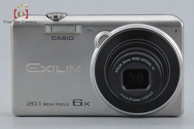【中古】CASIO カシオ EXILIM EX-ZS35 シルバー コンパクトデジタルカメラ 元箱付き