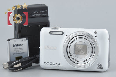【中古】Nikon ニコン COOLPIX S6600 ナチュラルホワイト コンパクトデジタルカメラ