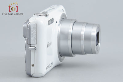 【中古】Nikon ニコン COOLPIX S6600 ナチュラルホワイト コンパクトデジタルカメラ