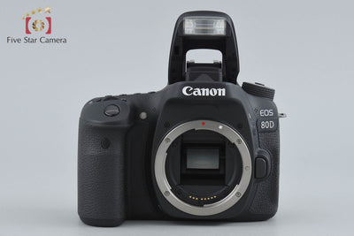 【中古】Canon キヤノン EOS 80D デジタル一眼レフカメラ シャッター回数僅少