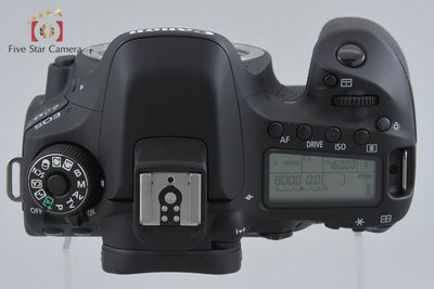 【中古】Canon キヤノン EOS 80D デジタル一眼レフカメラ シャッター回数僅少
