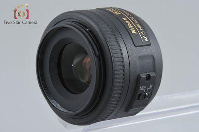 【中古】Nikon ニコン AF-S DX NIKKOR 35mm f/1.8 G 元箱付き