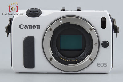 【中古】Canon キヤノン EOS M EF-M 18-55 IS STM レンズキット ホワイト