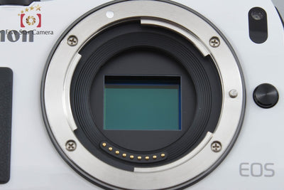 【中古】Canon キヤノン EOS M EF-M 18-55 IS STM レンズキット ホワイト