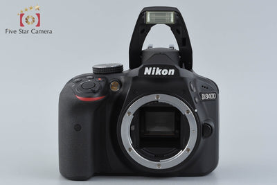 【中古】Nikon ニコン D3400 18-55 VR レンズキット ブラック