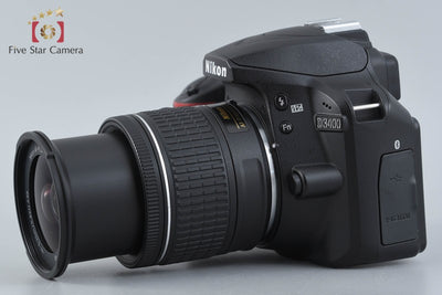 【中古】Nikon ニコン D3400 18-55 VR レンズキット ブラック