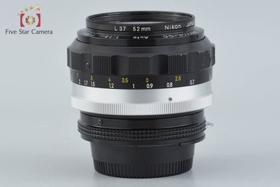【中古】Nikon ニコン NIKKOR-S.C Auto 55mm f/1.2 Ai改