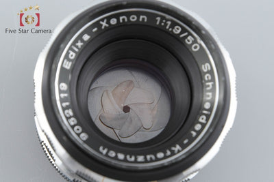 【中古】Schneider シュナイダー Edixa-Xenon 50mm f/1.9 M42マウント